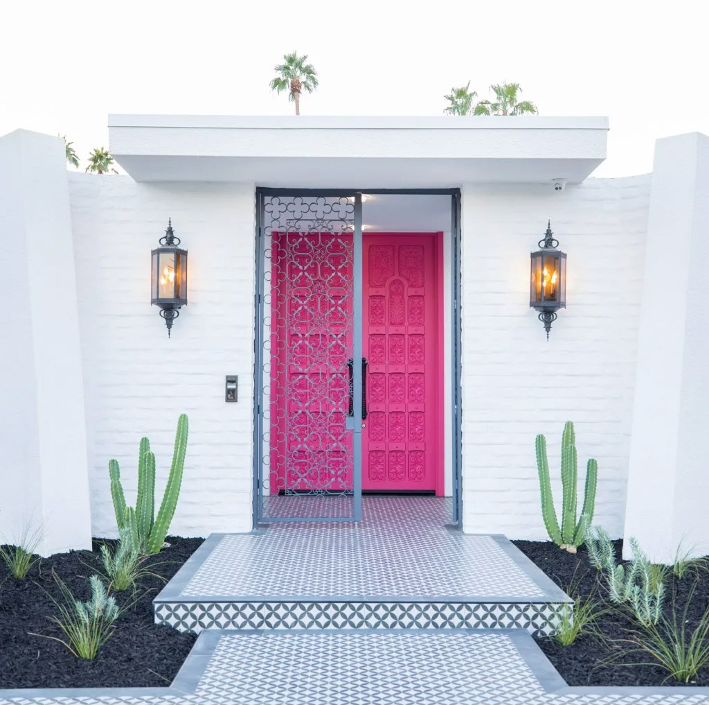 Ferguson Modernism Week entryway design